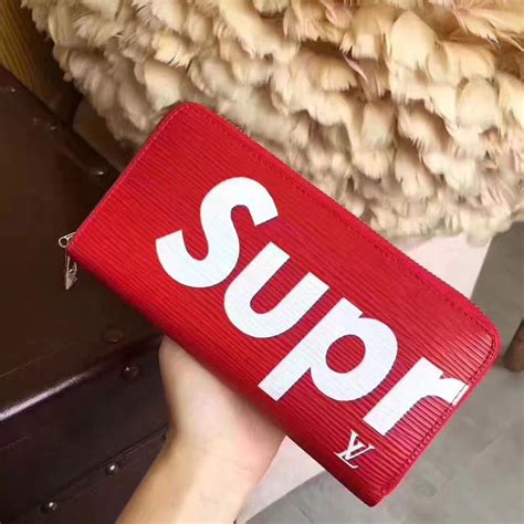 fake education supreme lv cardholder|HOW TO LEGIT CHECK // Louis Vuitton x Supreme Epi Red .